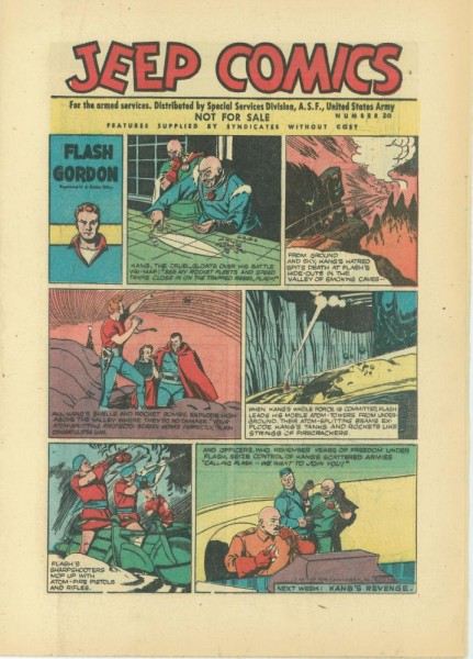 Jeep Comics 20 (Z1), A.S.F. United States Army