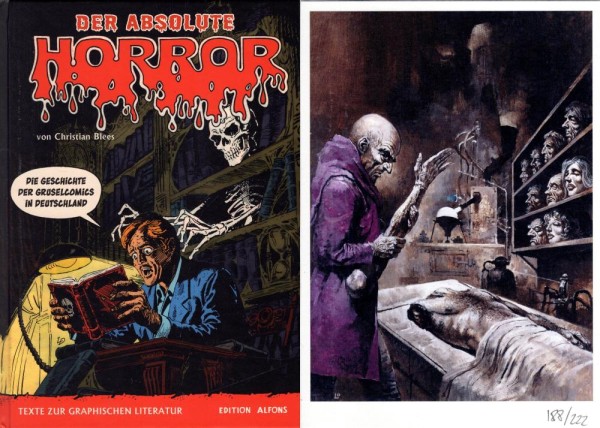 Absolute Horror - Gruselcomics in Deutschland mit Druck (Z0), Edition Alfonz