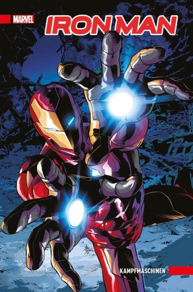Iron Man (All New 2016) Paperback 2 mit Blechschild (lim. 555 Expl.), Panini