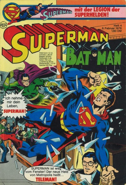 Superman 1978/ 4 (Z2), Ehapa