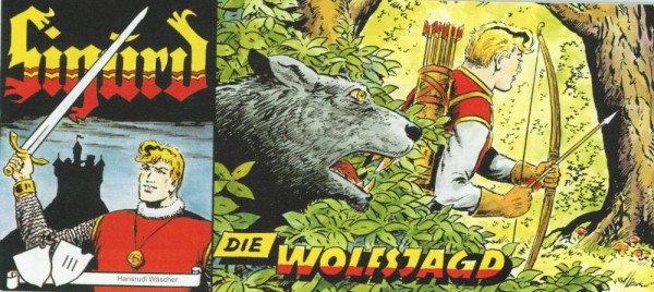 Sigurd Piccolo, Die Wolfsjagd (Z0, Beilage Sprechblase), Hethke