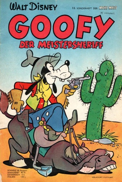 Micky Maus Sonderheft 13 (Z1-2/2), Ehapa