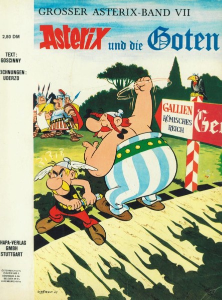 Asterix 7 (Z1, 1. Auflage), Ehapa