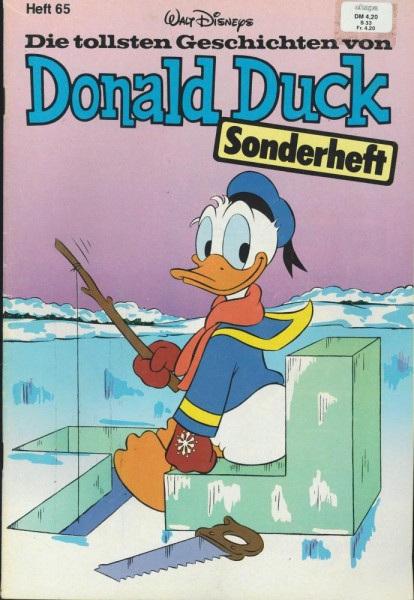 Die tollsten Geschichten von Donald Duck Sonderheft 65 (Z1-2), Ehapa