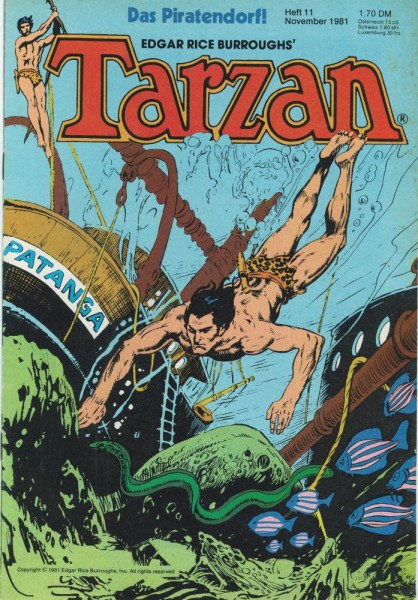 Tarzan, Der Neue 1981/ 11 (Z1), Ehapa