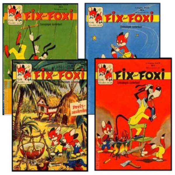 Fix und Foxi 83-86 - 4er Set, ECR-Verlag