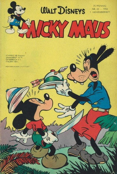 Micky Maus 1956/ 23 (Z1, R), Ehapa