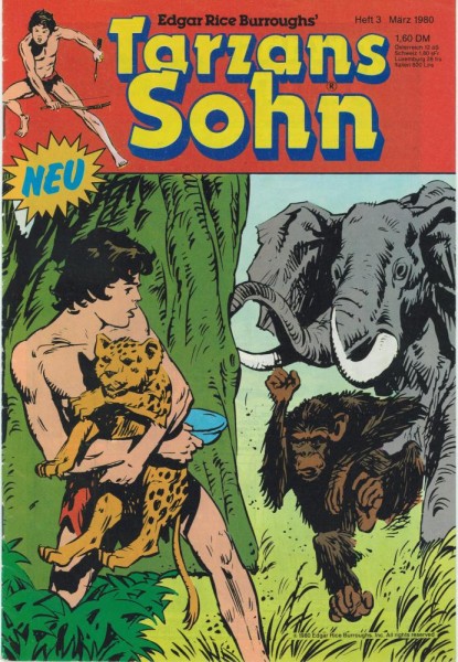 Tarzans Sohn 1980/ 3 (Z1-2), Ehapa
