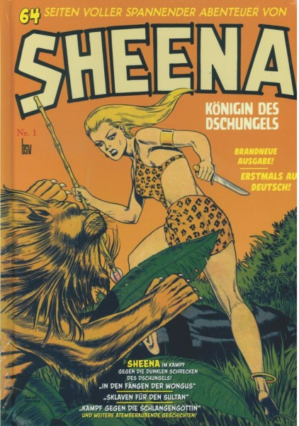 Sheena - Königin des Dschungels 1, bsv Hannover