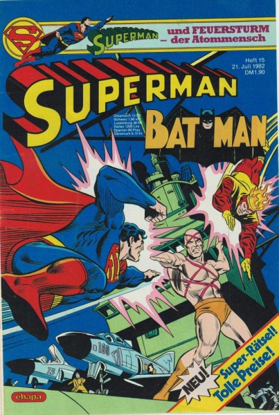 Superman 1982/ 15 (Z1-2), Ehapa