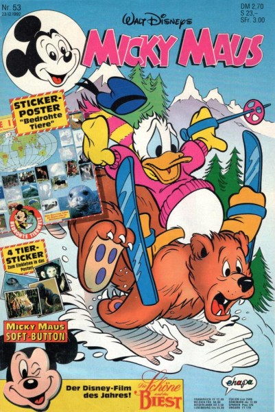 Micky Maus 1992/ 53 (Z0-1), Ehapa