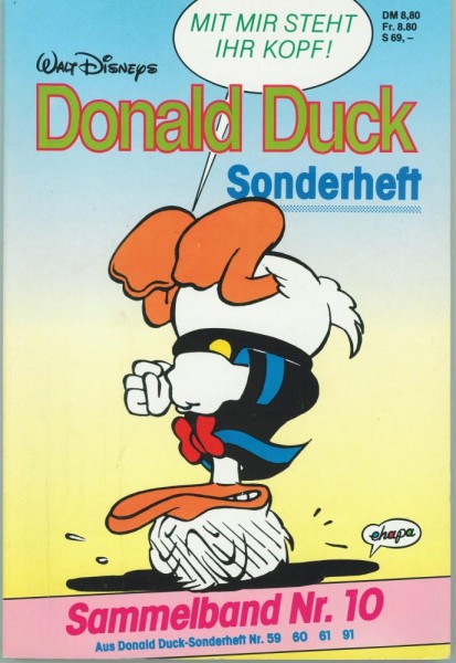 Die tollsten Geschichten von Donald Duck Sammelband 10 (Z1), Ehapa