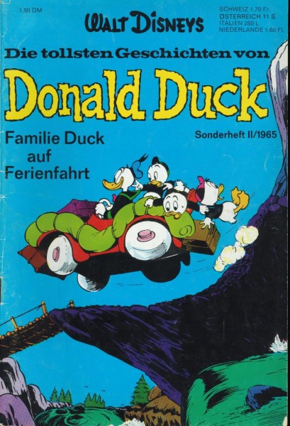 Die tollsten Geschichten von Donald Duck Sonderheft 2/1965 (Z1-2), Ehapa