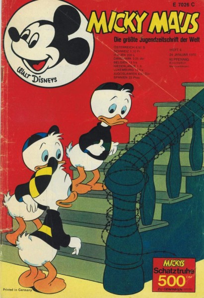 Micky Maus 1970/ 4 (Z2), Ehapa