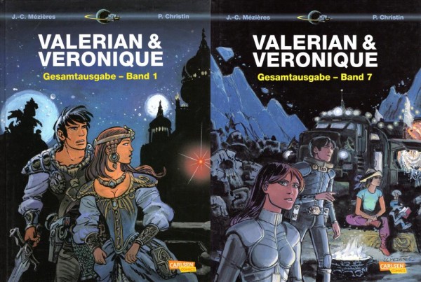 Valerian und Veronique Gesamtausgabe 1-7 (Z0-1, 1. Auflage), Carlsen