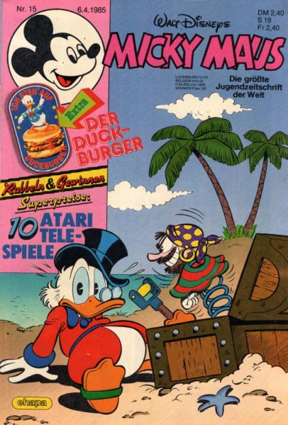 Micky Maus 1985/ 15 (Z0-1), Ehapa