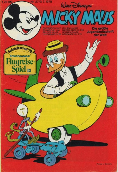 Micky Maus 1979/ 27 (Z1), Ehapa