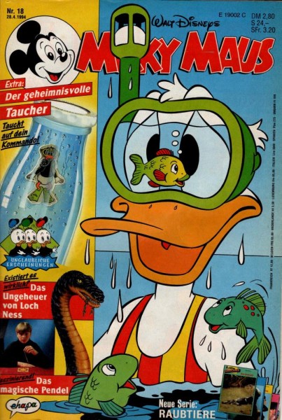 Micky Maus 1994/ 18 (Z1), Ehapa