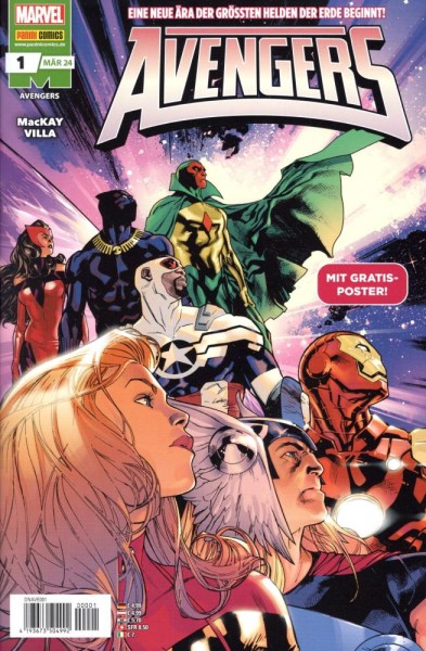 Avengers (2024) 1, Panini