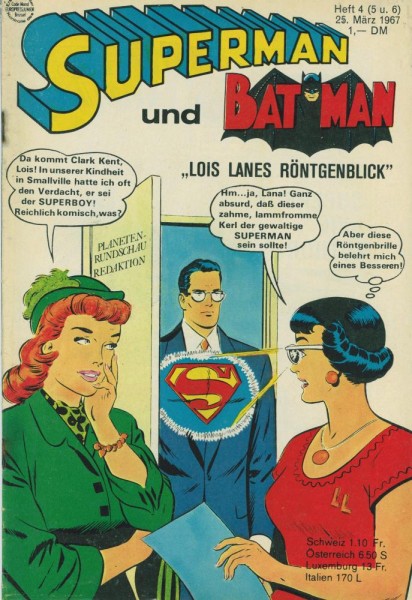 Superman 1967/ 4 (5 und 6) (Z3), Ehapa