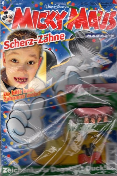 Micky Maus 2004/ 8 (Z1), Ehapa
