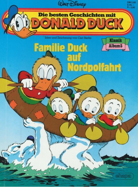 Die besten Geschichten mit Donald Duck - Klassik Album 5 (Z1), Ehapa