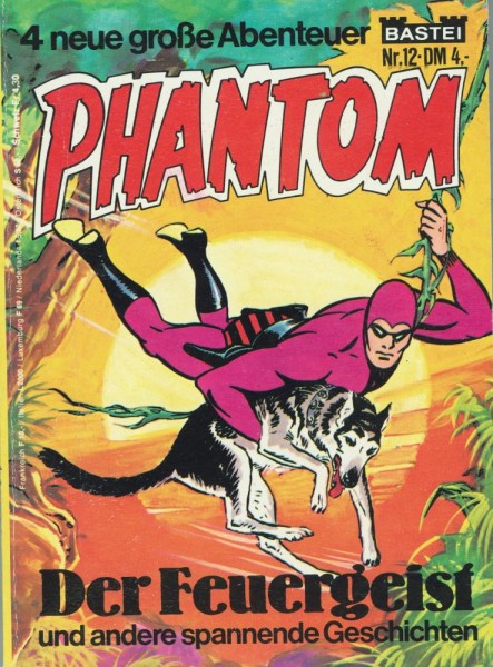 Phantom Taschenbuch 12 (Z1-2), Bastei