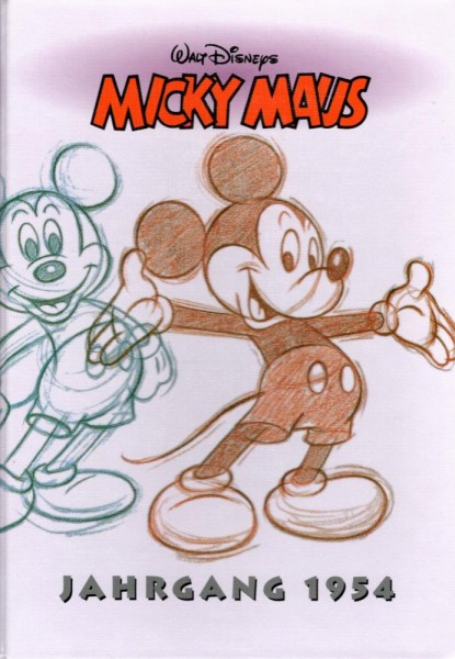 Micky Maus Reprint Kassette 5, Jahrgang 1954 (Z0-1), Ehapa
