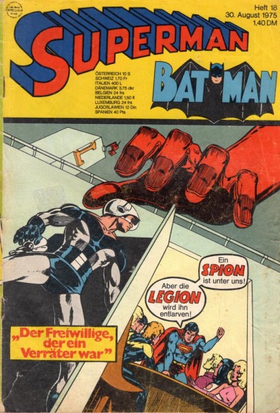 Superman 1975/ 18 (Z3), Ehapa