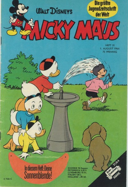 Micky Maus 1964/ 31 (Z1), Ehapa