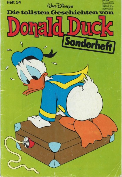 Die tollsten Geschichten von Donald Duck Sonderheft 54 (Z1-2), Ehapa