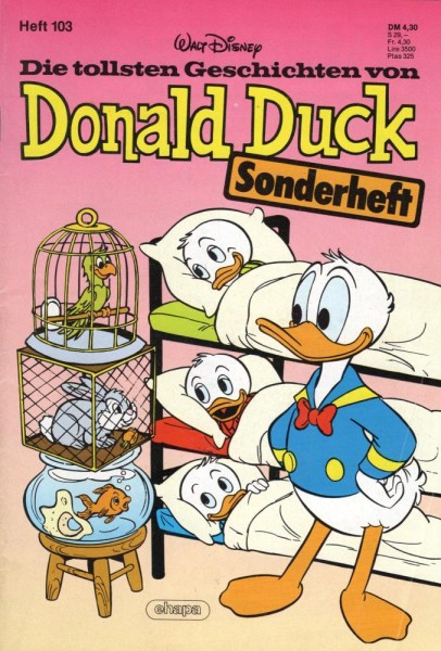 Die tollsten Geschichten von Donald Duck Sonderheft 103 (Z1-), Ehapa