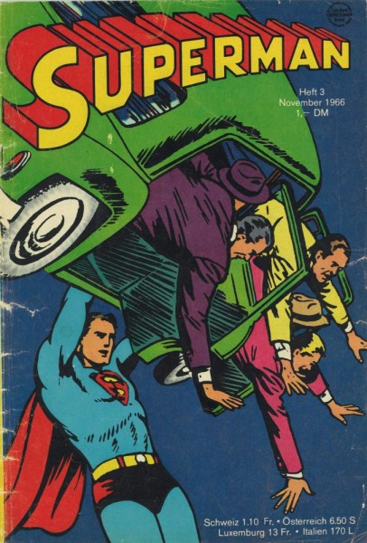 Superman 1966/ 3 (Z2-), Ehapa