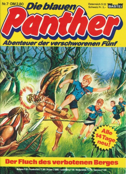 Die blauen Panther 7 (Z0-1), Bastei