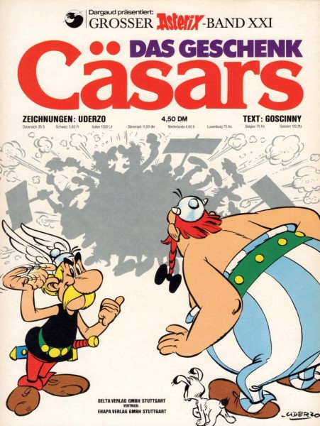 Asterix 21 (Z0, 1. Aufl.), Ehapa