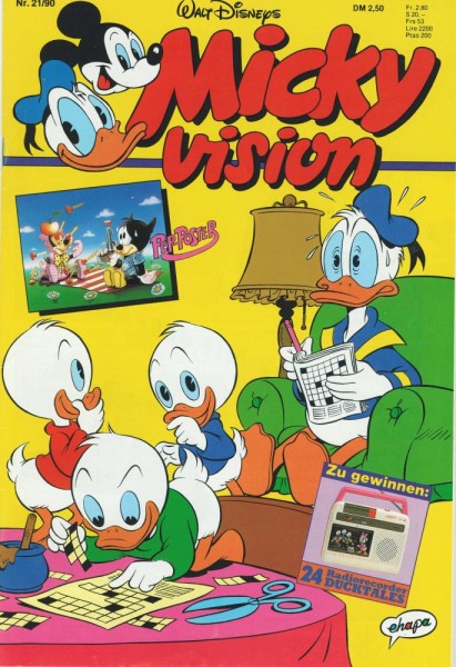 Mickyvision 2. Serie 1990 / 21 (Z0-1), Ehapa