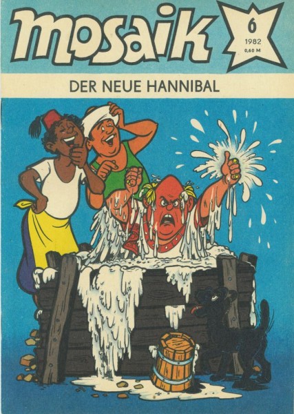 Mosaik 1982/ 6 (Z1, Aufkleber), Junge Welt