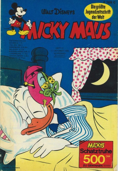 Micky Maus 1969/ 41 (Z1-2), Ehapa
