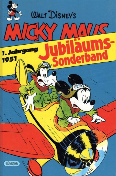 Micky Maus Jubiläumssonderband 1. Jahrgang 1951 (Z0-1), Ehapa