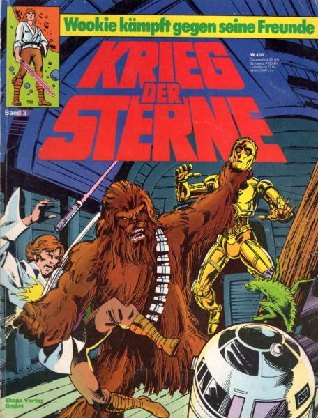 Krieg der Sterne 3 (Z2), Ehapa