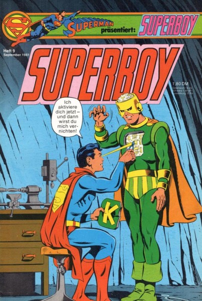 Superboy 1981/ 9 (Z1, Sm), Ehapa