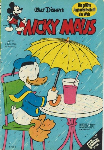 Micky Maus 1964/ 23 (Z2), Ehapa