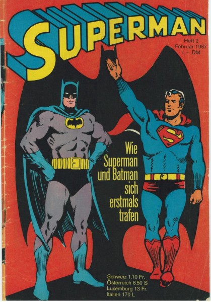 Superman 1967/ 2 (Z2-), Ehapa