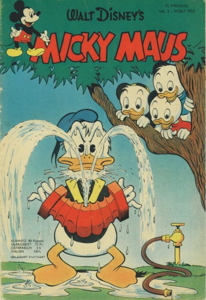 Micky Maus 1953/ 3 (Z1-2), Ehapa