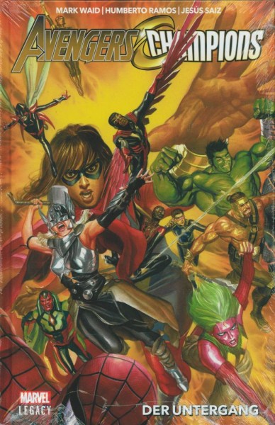 Marvel Legacy Paperback - Avengers/Champions (lim. 222 Expl.), Panini