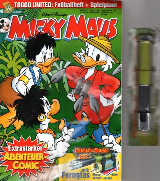 Micky Maus 2004/ 36 (Z1), Ehapa