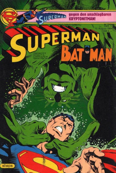 Superman 1984/ 17 (Z0), Ehapa
