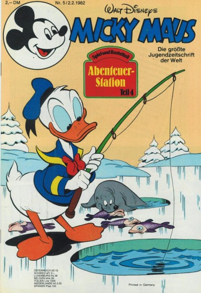 Micky Maus 1982/ 5 (Z0-1/1), Ehapa