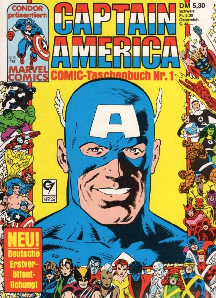 Captain America Taschenbuch 1 (Z1), Condor