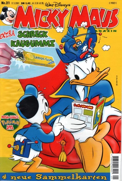 Micky Maus 2001/ 21 (Z1), Ehapa